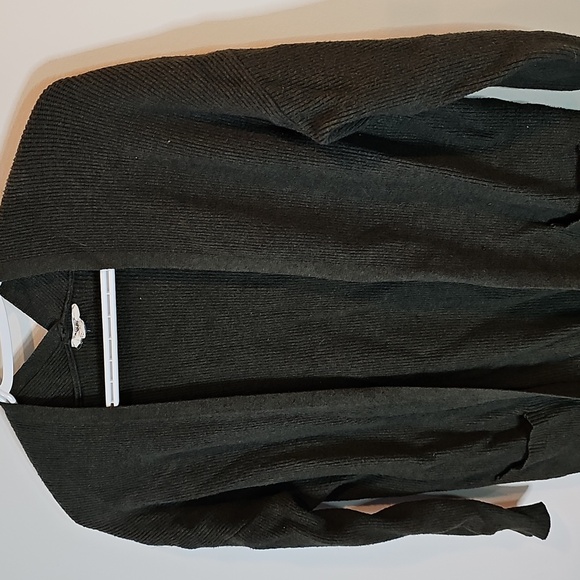 Garage Olive Green Xs Open-Front Layering Cardigan - Picture 2 of 5